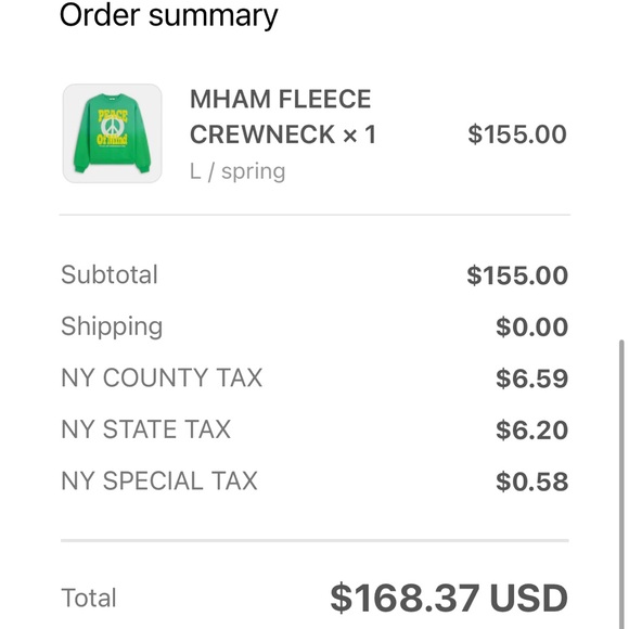 Madhappy crewneck sweatshirt - Picture 6 of 6